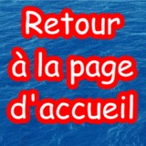 Page d'accueil du blog